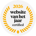Website van het jaar 2026 badge